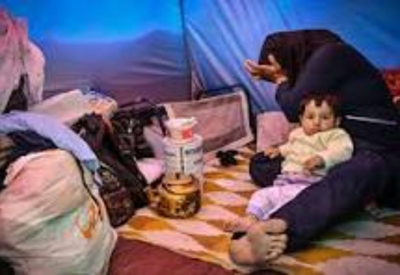 کمک فوری/حال این مادر بیمار وخیم است